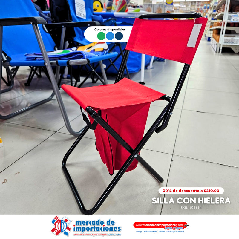 SILLA CON HIELERA-CF-2384