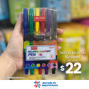 SET DE PLUMAS 6pz-23M2880