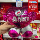 COJIN CORAZON LENTEJUELA