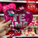 COJIN CORAZON CON LENTEJUELA