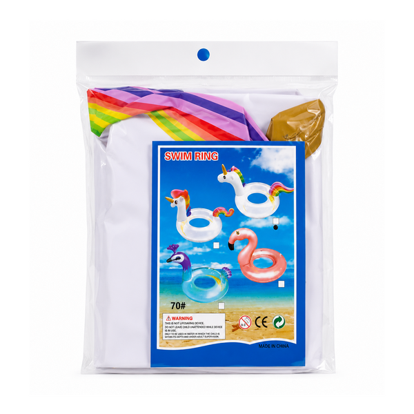 Inflable Unicornio Transparente 68Cm-Ty357338