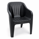 Silla De Plastico Negra Pm