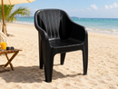 Silla De Plastico Negra Pm