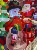 Muñeco De Nieve Inflable, Con Luces 2M-24M0711