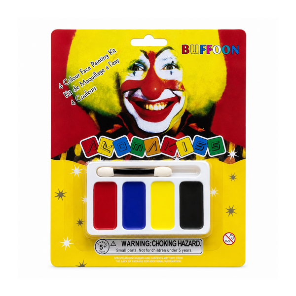 Pintura Facial 4 Colores-#70459