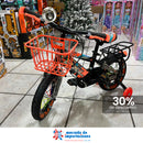 BICICLETA NIÑO RODADO 12"-24M0313