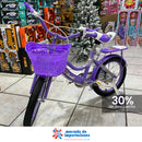 BICICLETA NIÑA RODADO 16"-24M0323