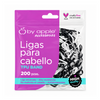 Bolsa De 200 Ligas Latex By Apple Blanco Y Negro-#65530