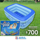 ALBERCA INFLABLE RECT 130X95X55CM-LU-243404