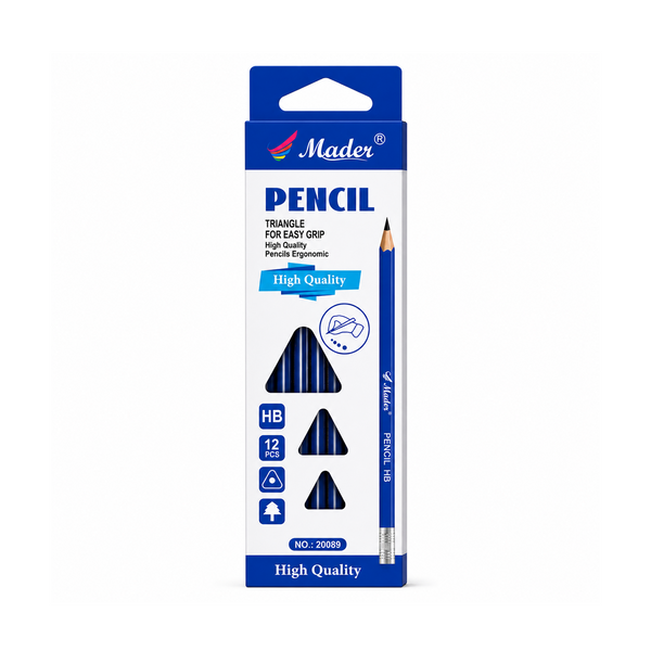 SET LAPIZ DE MADERA 12pz-24M3434