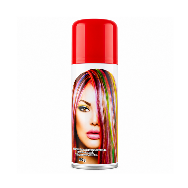 Pintura En Spray Temporal Para Cabello-#76322