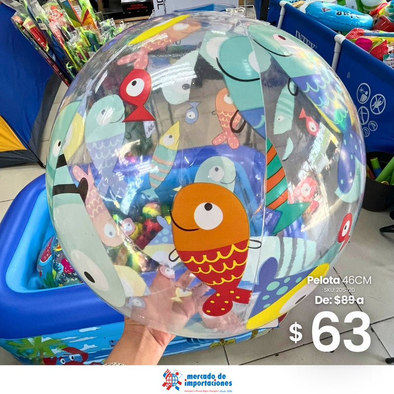 PELOTA DE PLAYA 46cm-C3823