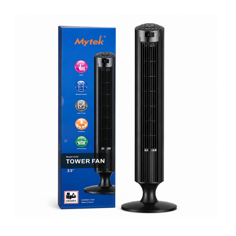 Ventilador De Torre Mytek 33" Control Remoto-#3430