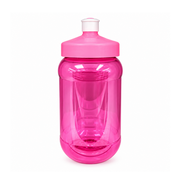 Tarro C/Tapa Chupon Rosa 500Ml