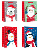 BOLSA DE REGALO NAVIDEÑA MEDIANA-25M1658-M