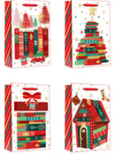 BOLSA DE REGALO NAVIDEÑA GRANDE-25M1668-L