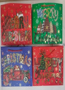 BOLSA DE REGALO NAVIDEÑA MEDIANA-25M1668-M