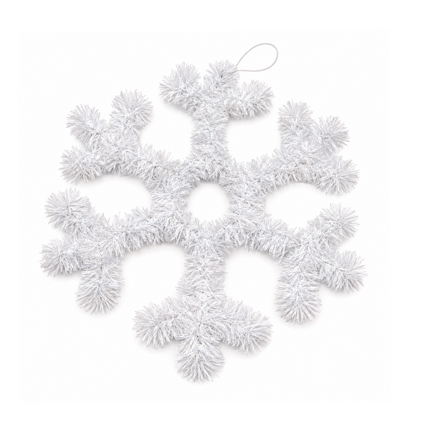 Copos De Nieve 32X32 Cm-25M1508