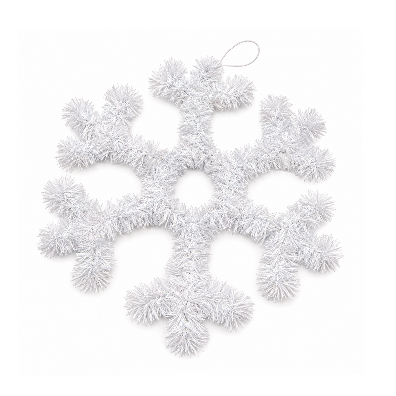Copos De Nieve 32X32 Cm-25M1508