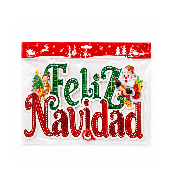 Adorno Feliz Navidad-25M1552