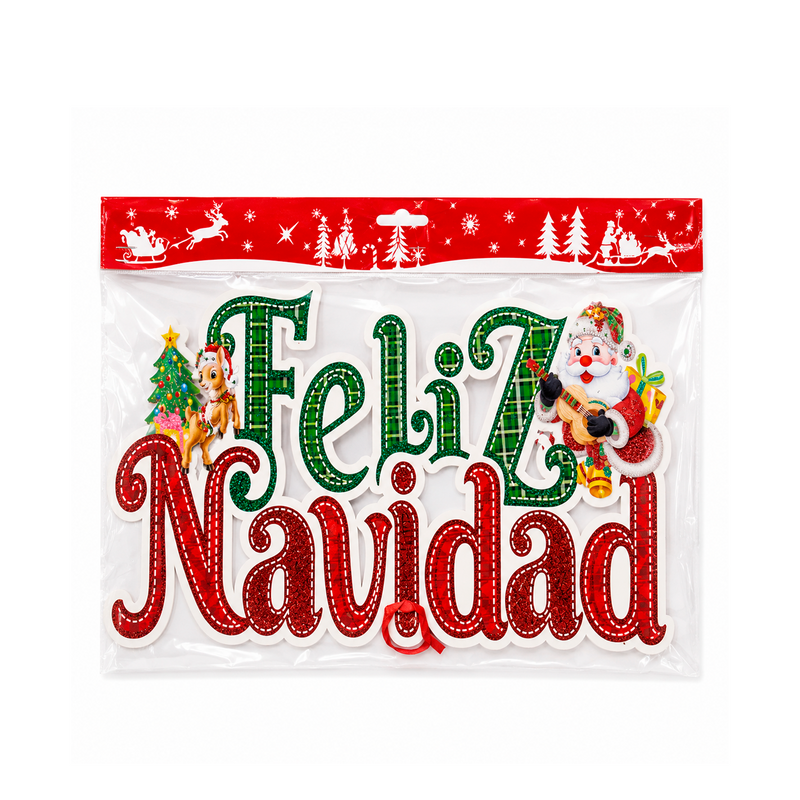 Adorno Feliz Navidad-25M1552
