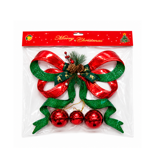 Adorno Moño Navideño-25M1557