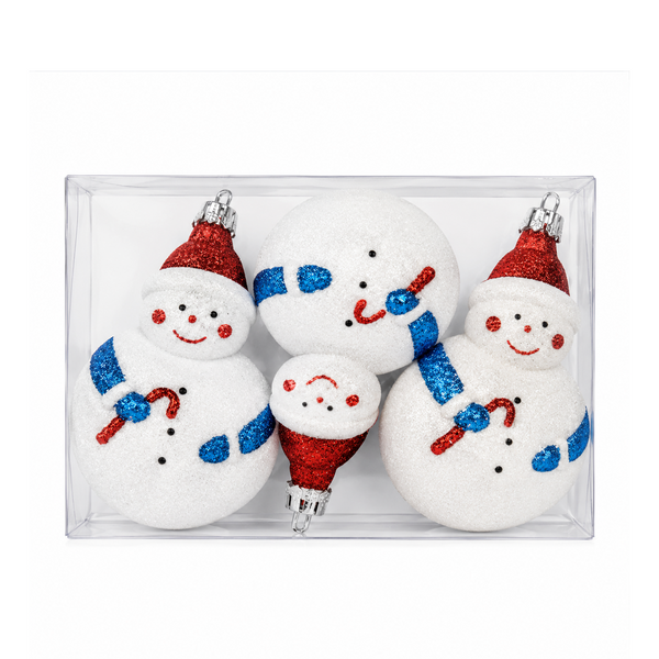 Set De 3 De Muñecos De Nieve-25M1563