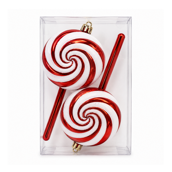 Set De 2 Bastones Navideños 20Cm-25M1425