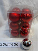 SET DE 12 ESFÉRAS DE 5CM-25M1436