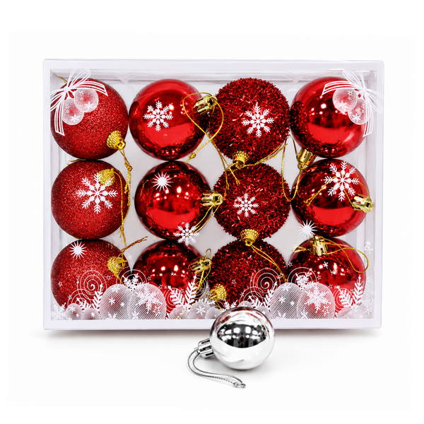 Set De 12 Esféras De 6Cm-25M1439