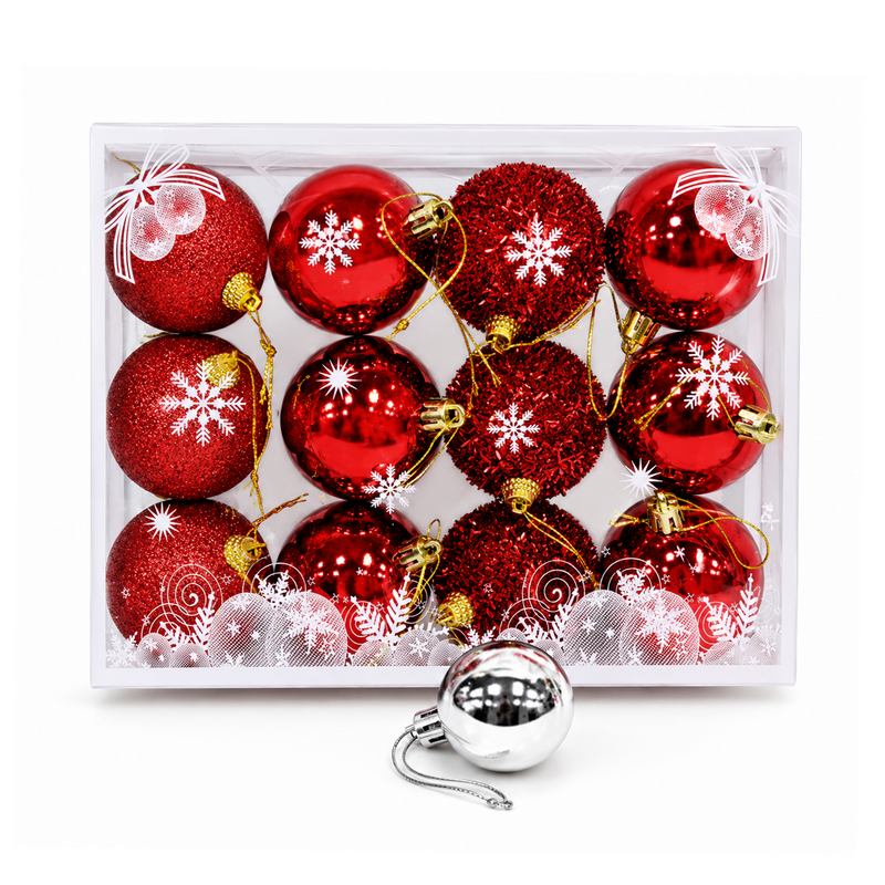 Set De 12 Esféras De 6Cm-25M1439