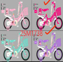 BICICLETA NIÑA RODADO 12"-25M1738-12