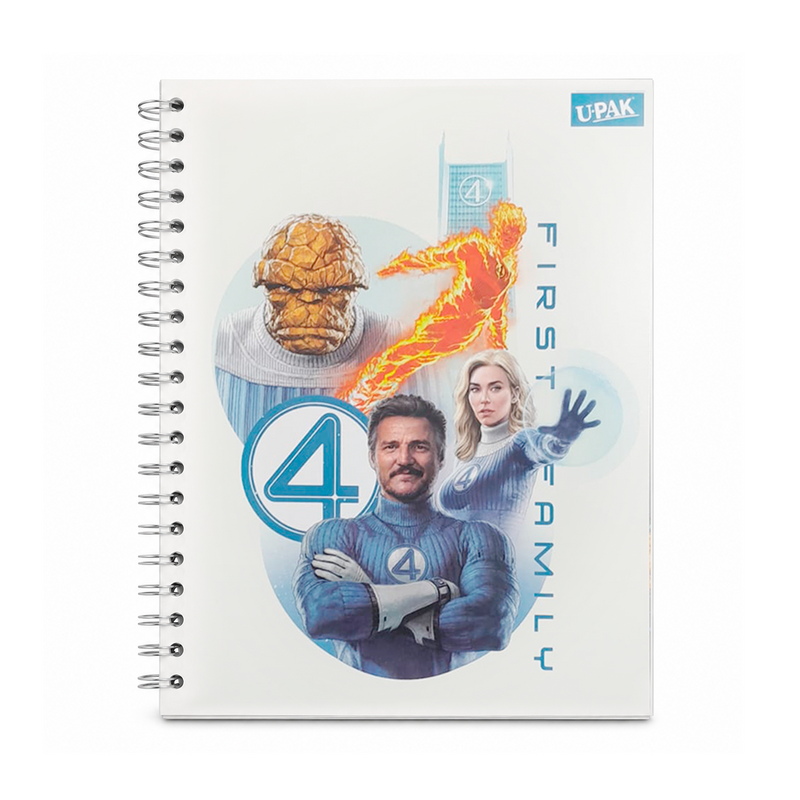 Libreta Gladiador 4 Fantasticos 100H