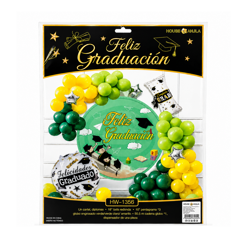 Globo Feliz Graduacion-Hw-1356
