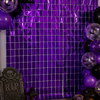 Cortina Para Fiesta Corazon Morado