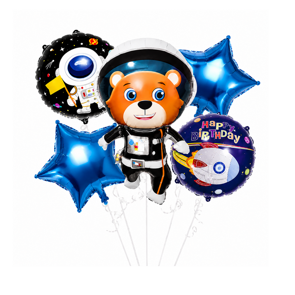 GLOBO OSO AUSTRONAUTA 5pz-AR-12V-57