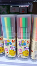 TUBO PLUMONES 12 PZS