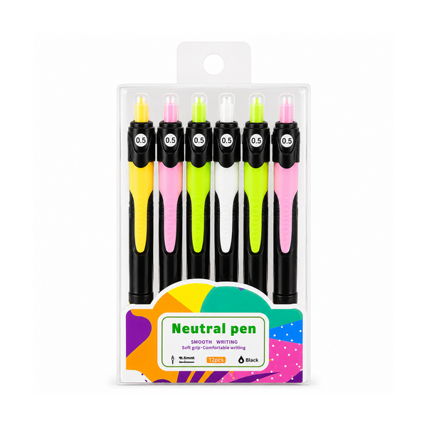 Paquete Plumas C/Fosforecentes