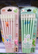 PAQUETE DE LAPIZ LOVE