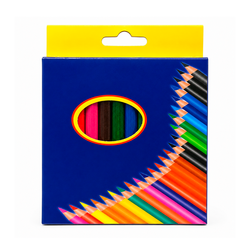 COLORES DE MADERA CONEJO 12pz-K-95-1