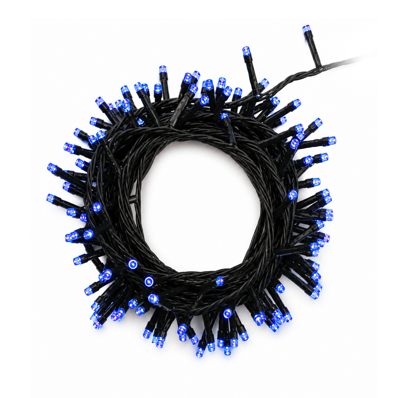 Serie 100 Luces Color Azul-#2490-100/A
