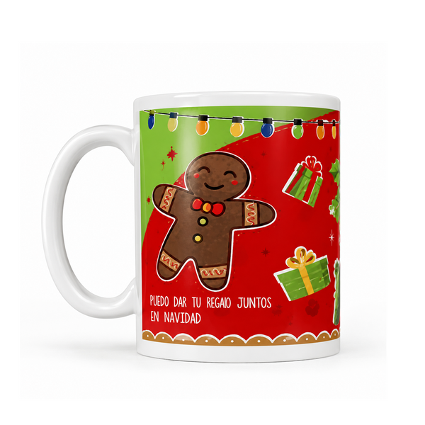 Taza De Ceramica Navideña 350Ml-Sd-1007