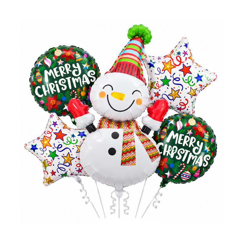 Set De Globos Navideño