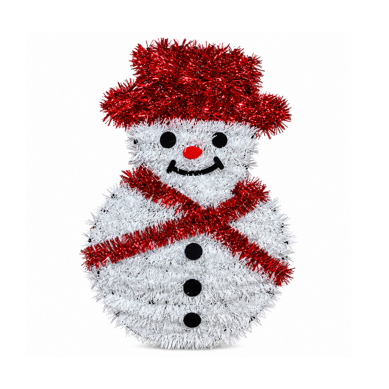 Adorno Mono De Nieve 42Cm-Gz-1707A