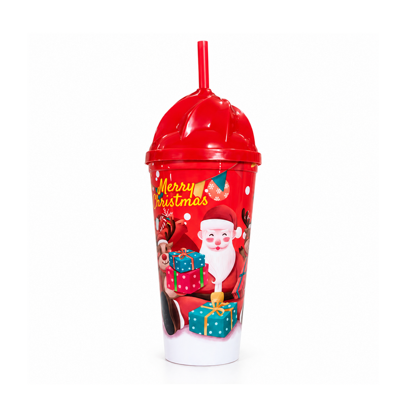 Vaso Navideño Con Tapa-Ga-0651B-2
