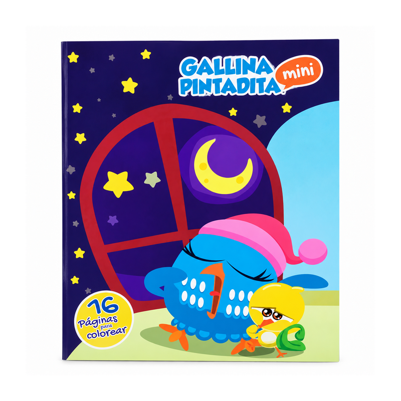 Libro Para Colorear Gallina Pintadita 16Pag-Lc1622-Ga00293-I