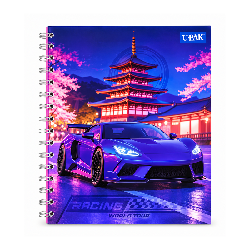 Libreta Gladiador Autos Mundo 100H