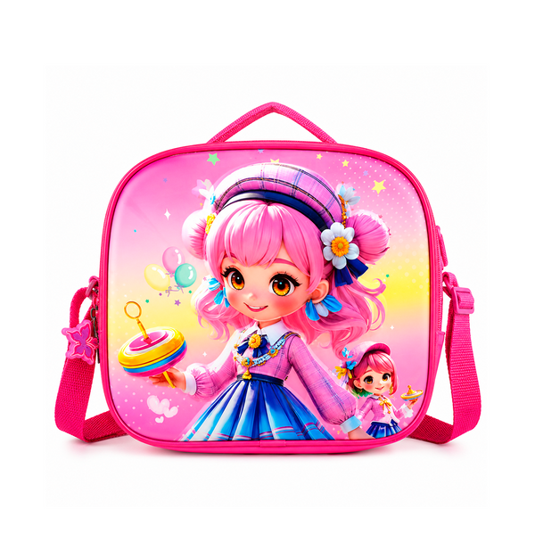 Lonchera Escolar Niña Personajes-Bg55866