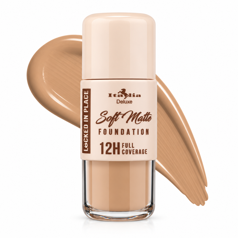 MAQUILLAJE LIQUIDO MATTE 12 HORAS ITALIA