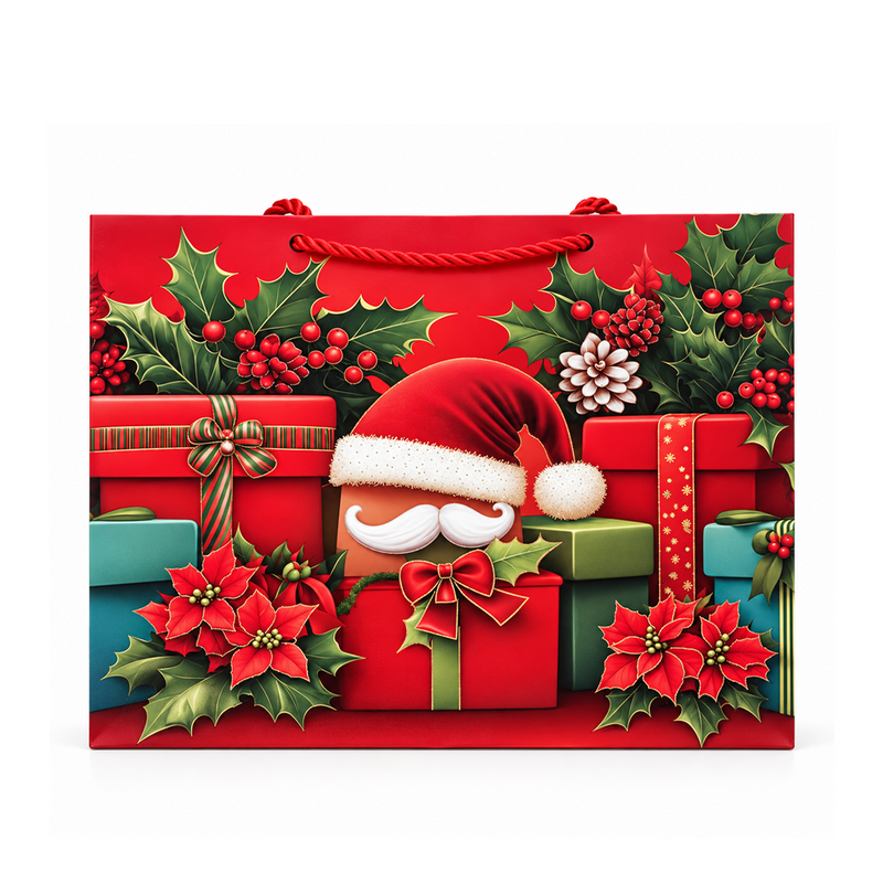 Bolsa De Regalo Navideña Grande Horizontal-Yxl-1901L